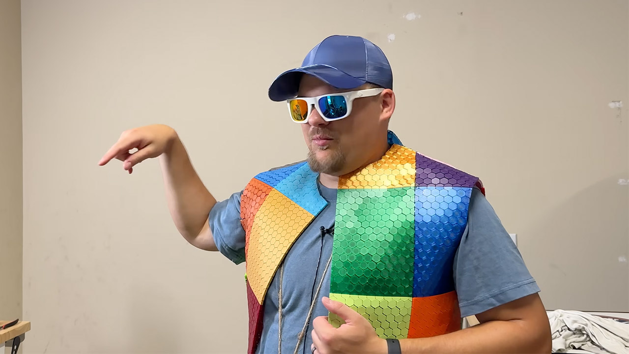 Matthew Trahan 3D-Printed Clothes Outfit