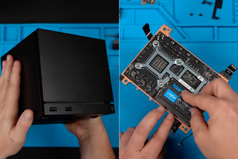 Valve Steam Machine Upgrade RAM SSD Teardown