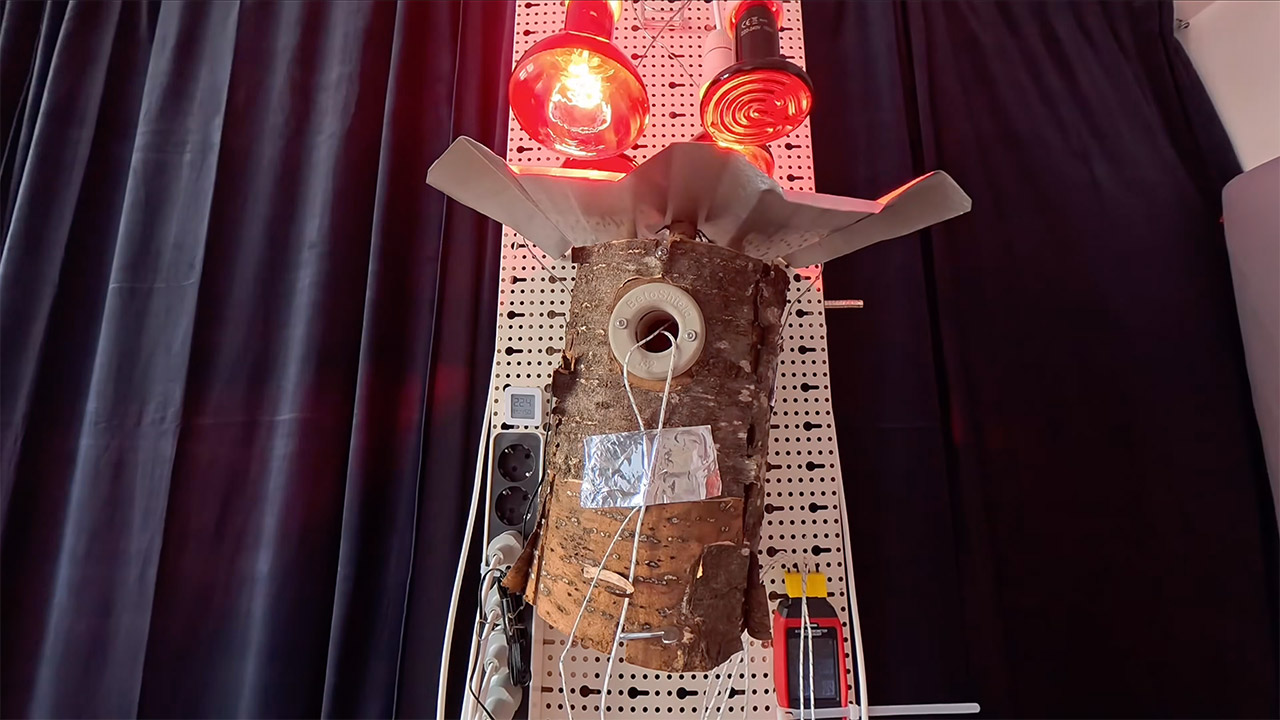 Metal Roof Birdhouse Heat Experiment