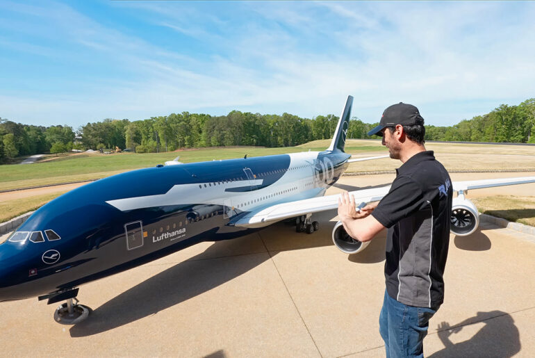 Ramy RC World's Largest Remote-Controlled R/C Airbus A380 Jet