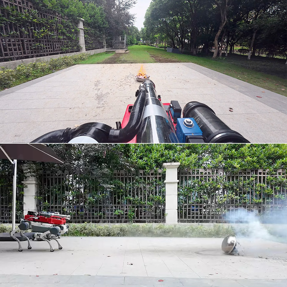 DEEP Robotics Firefighting Robot Dog