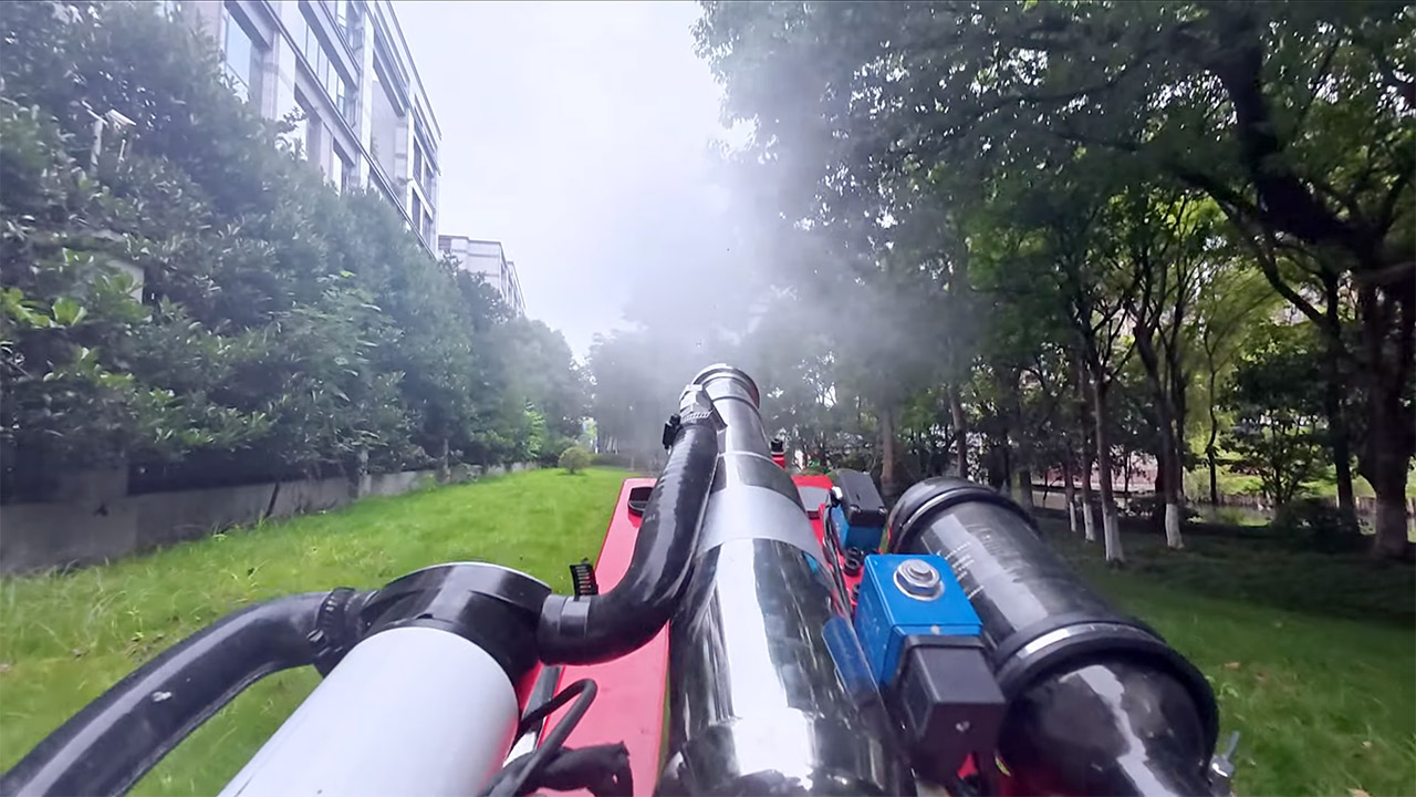 DEEP Robotics Firefighting Robot Dog
