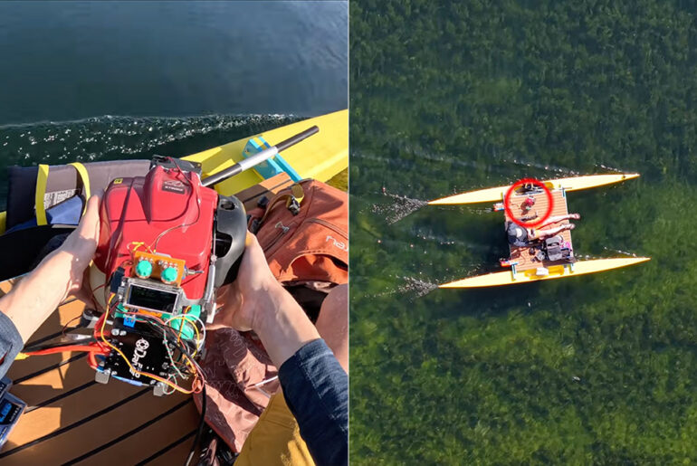 DIY Homemade Hybrid Generator Boats
