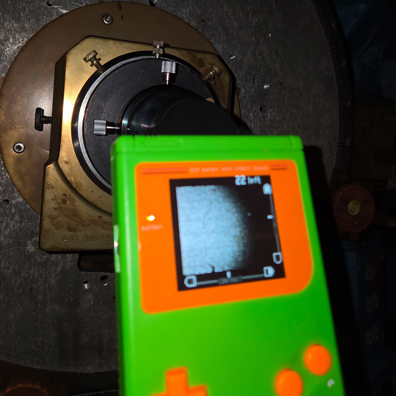 Game Boy Camera Observatory Telescope Jupiter Moon