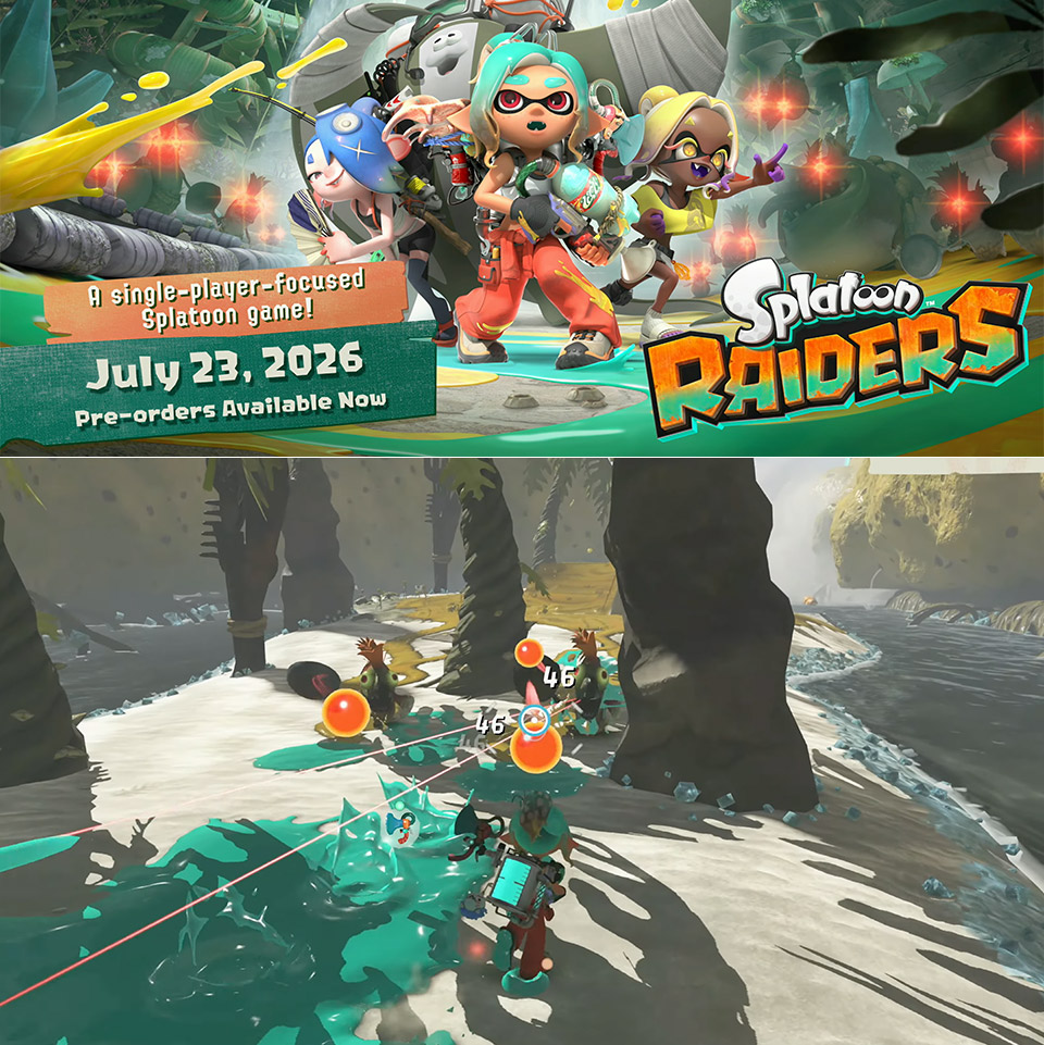 Nintendo Direct Splatoon Raiders Switch 2