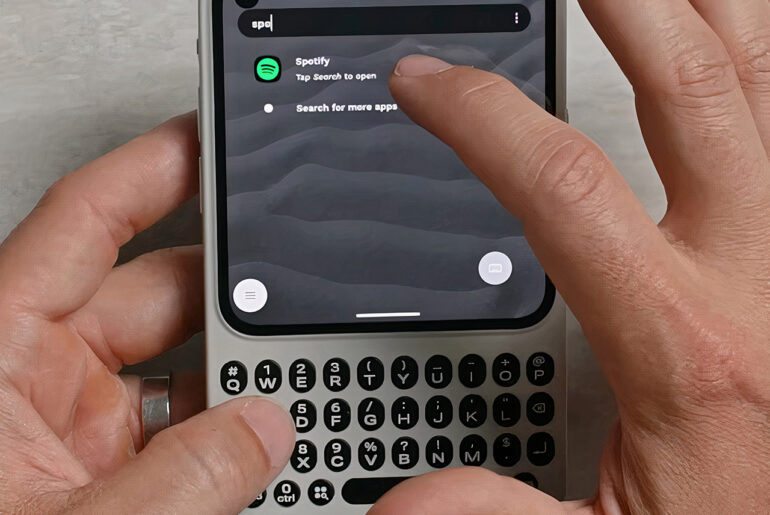 Clicks Communicator Prototype Smartphone Hands-On