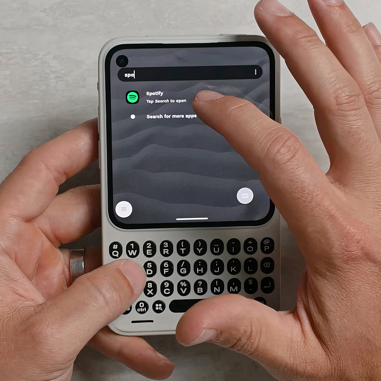 Clicks Communicator Prototype Smartphone Hands-On