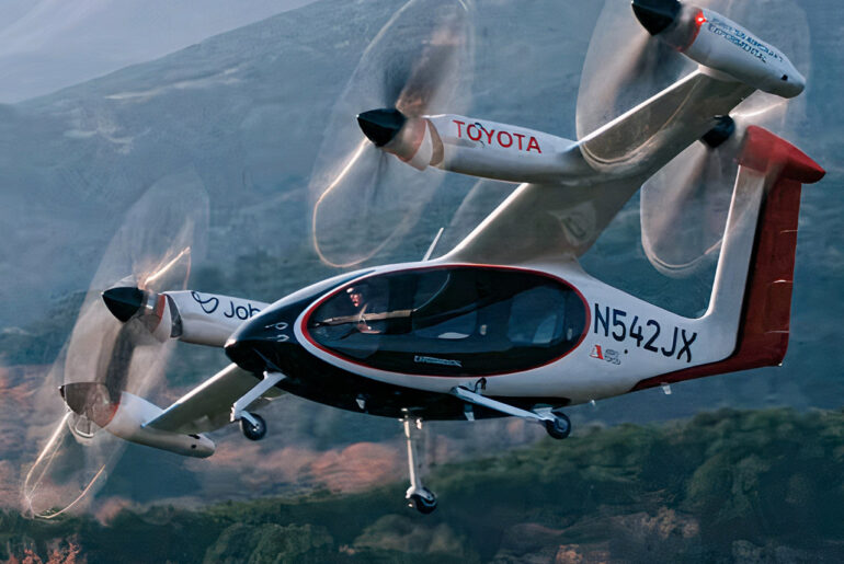Toyota Joby Partnership Electric Air Taxi eVTOL