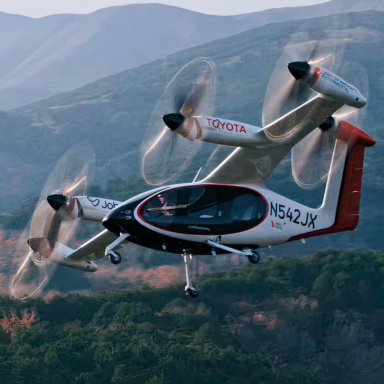Toyota Joby Partnership Electric Air Taxi eVTOL