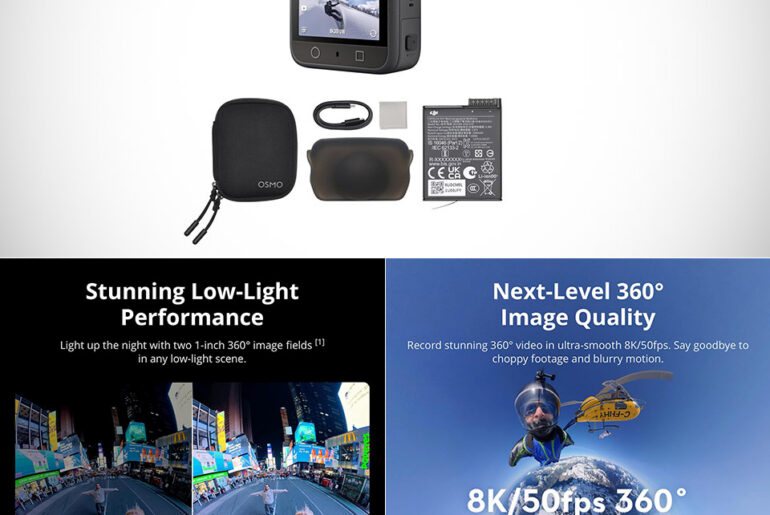 DJI Osmo 360 Camera Standard Combo
