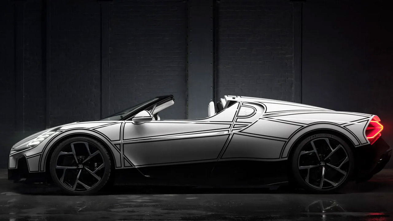 Bugatti W16 Mistral Blanc Eternal Porcelain