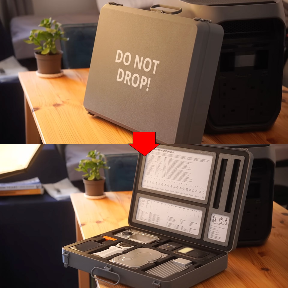 Custom-Built Doomsday Tech Kit Runs Completely Offline for a Full Week or Longer