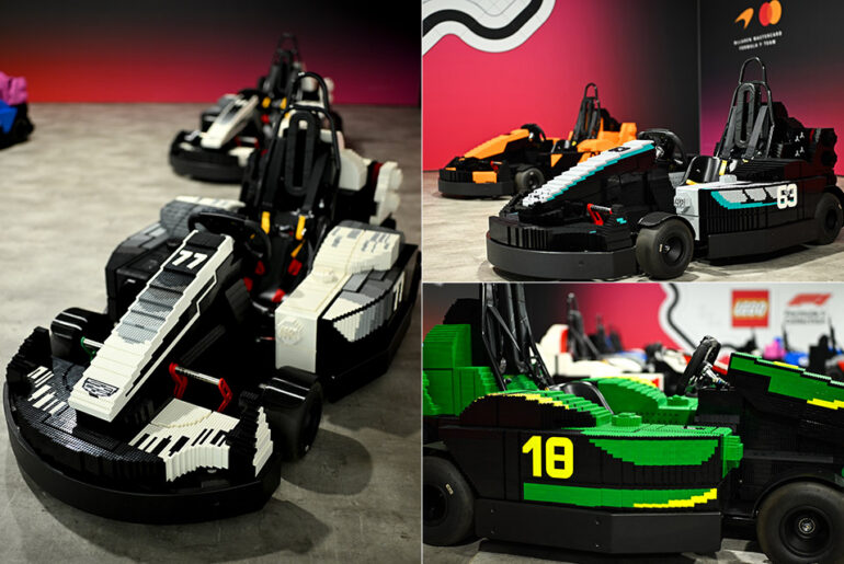 LEGO Drivable Brick Minicars British GP Formula 1