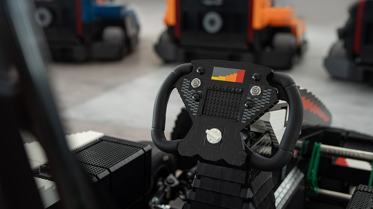 LEGO Drivable Brick Minicars British GP Formula 1