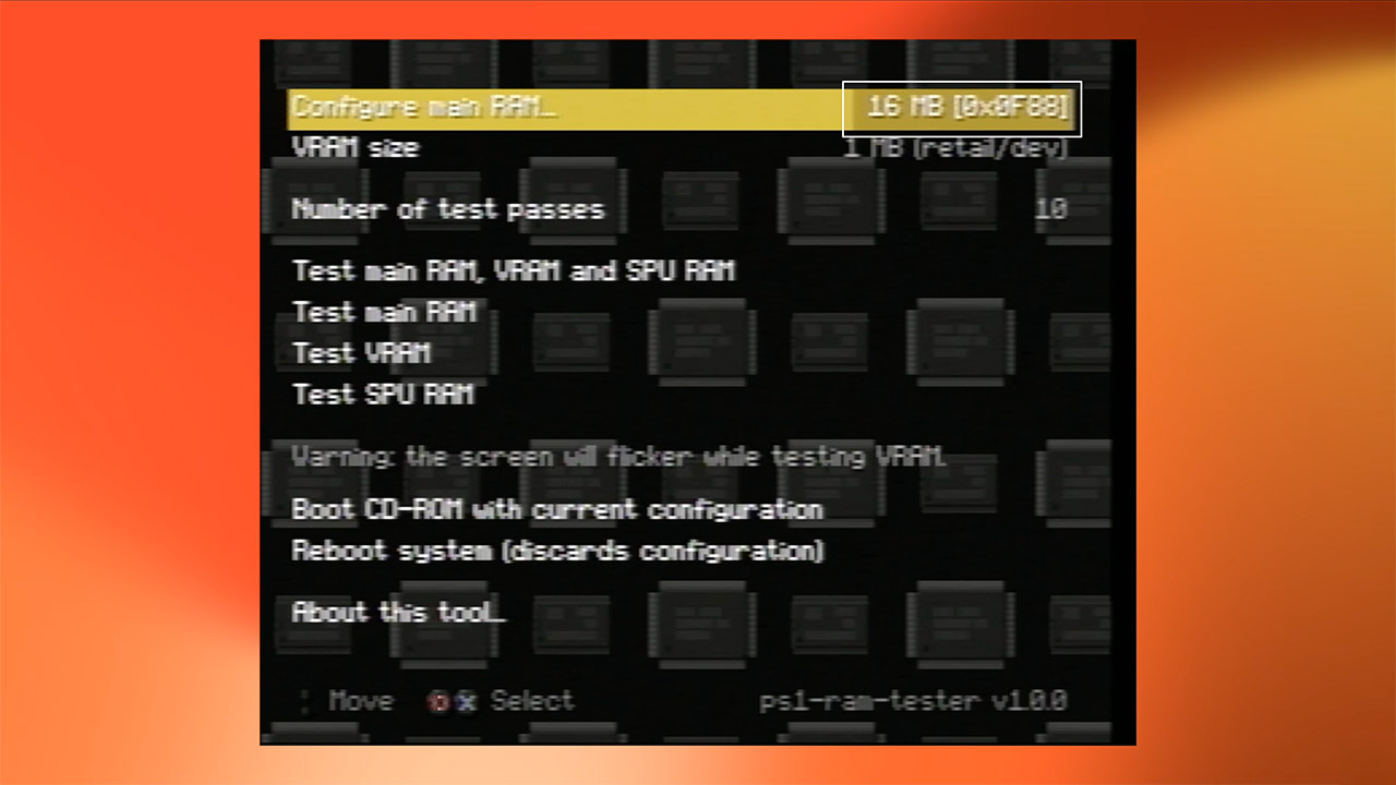 Sony PlayStation 1 Console 16MB RAM Upgrade Mod