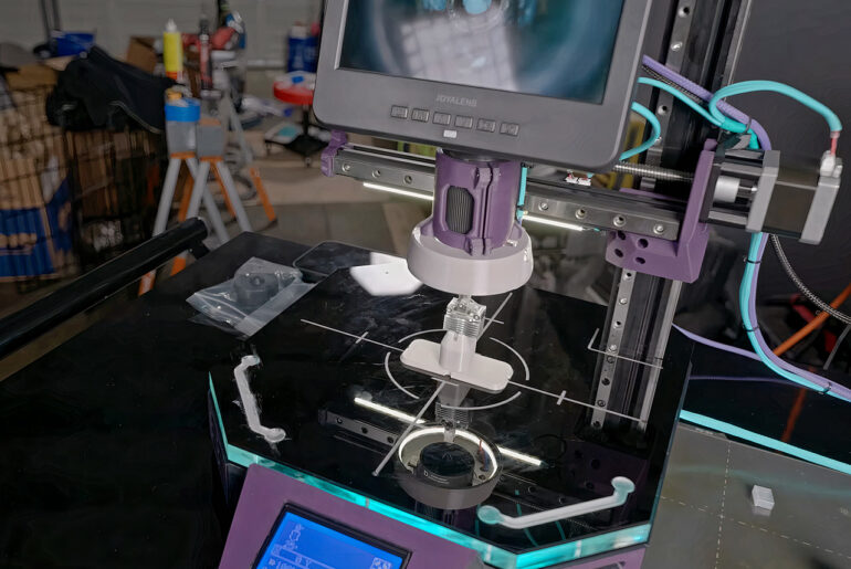 Dead 3D Printer Robot Focus Stacking