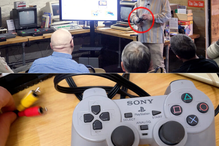 PlayStation PUGA DualShock Controller Prototype PS1 Hardware