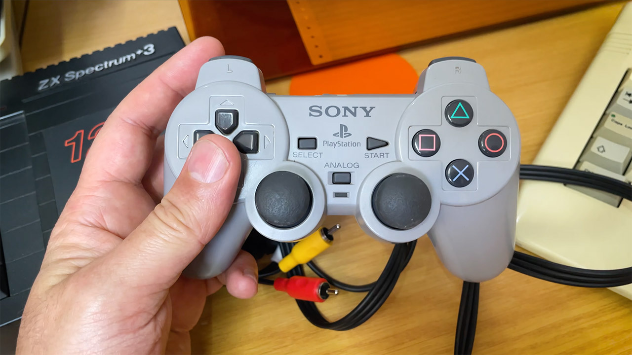 PlayStation PUGA DualShock Controller Prototype PS1 Hardware