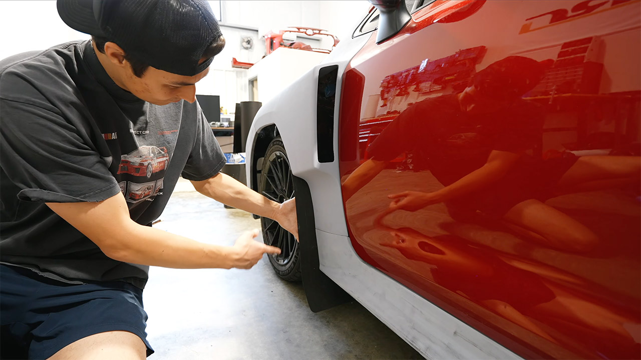 3D-Printed Body Kit Toyota Corolla GR Rally Car