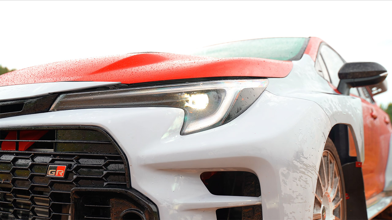 3D-Printed Body Kit Toyota Corolla GR Rally Car
