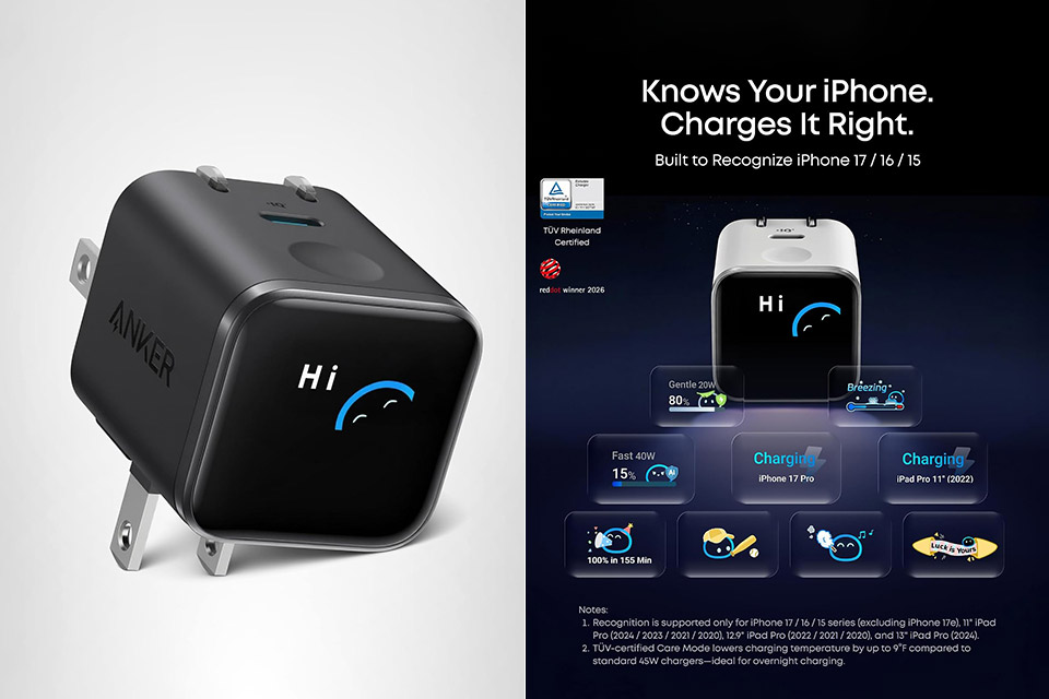 Anker Smart Display Nano Charger 45W