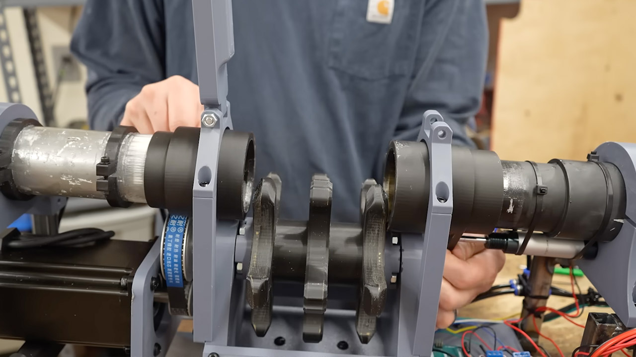 DIY Belt-Fed Potato Cannon