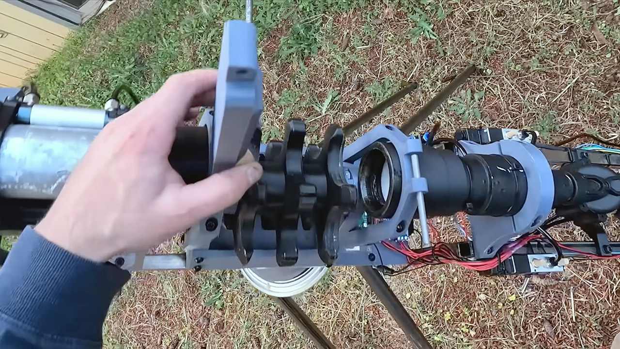 DIY Belt-Fed Potato Cannon