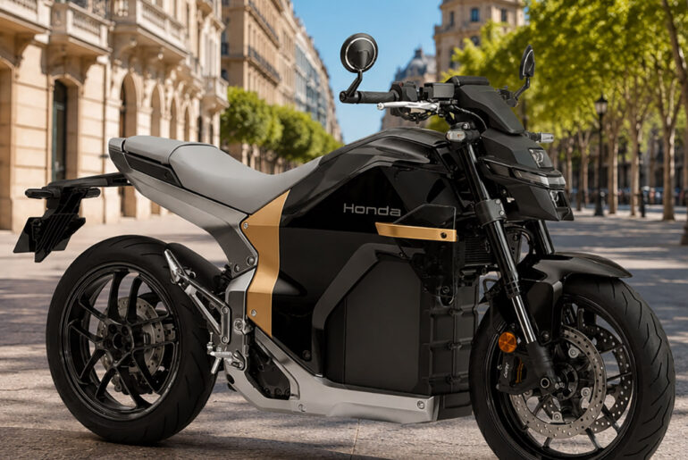 Honda WN7 Electric Motorcycle Europe Launch