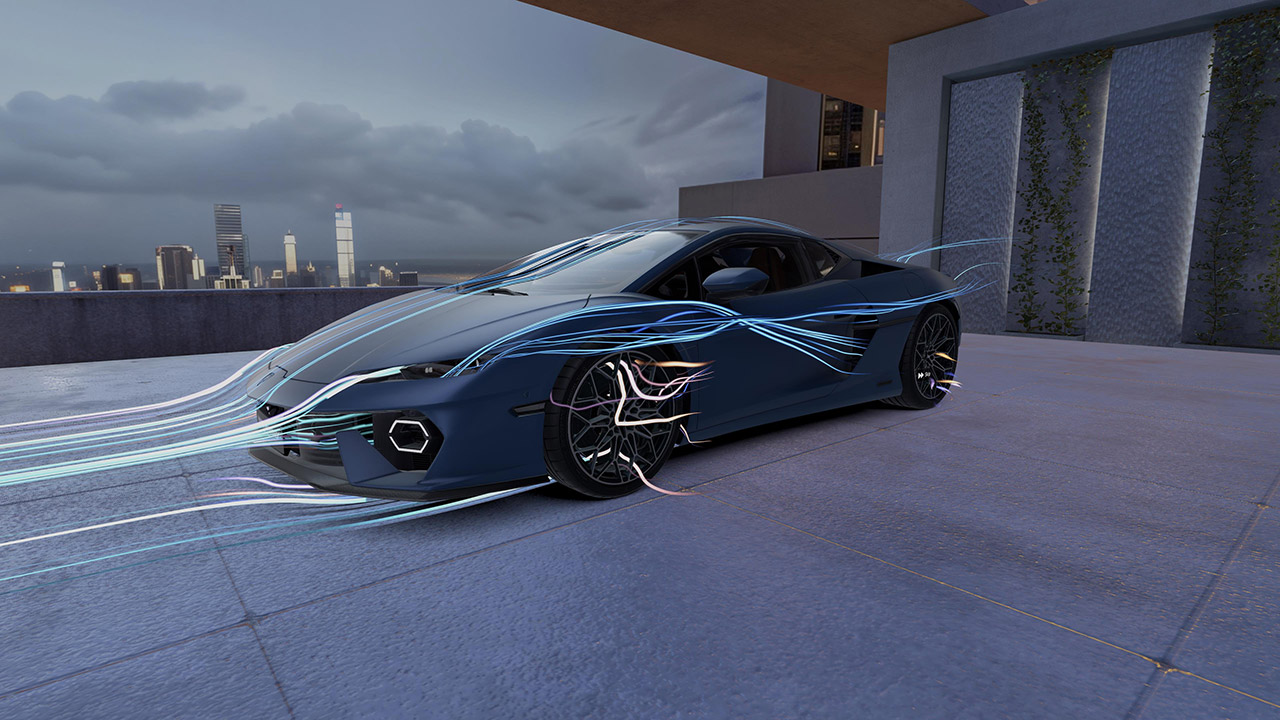 New Lamborghini Apple Vision Pro App