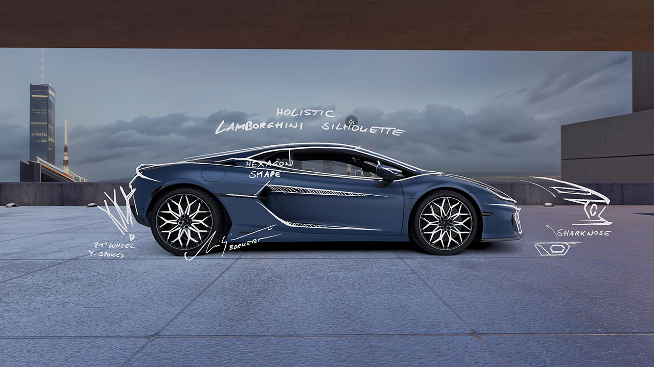 New Lamborghini Apple Vision Pro App