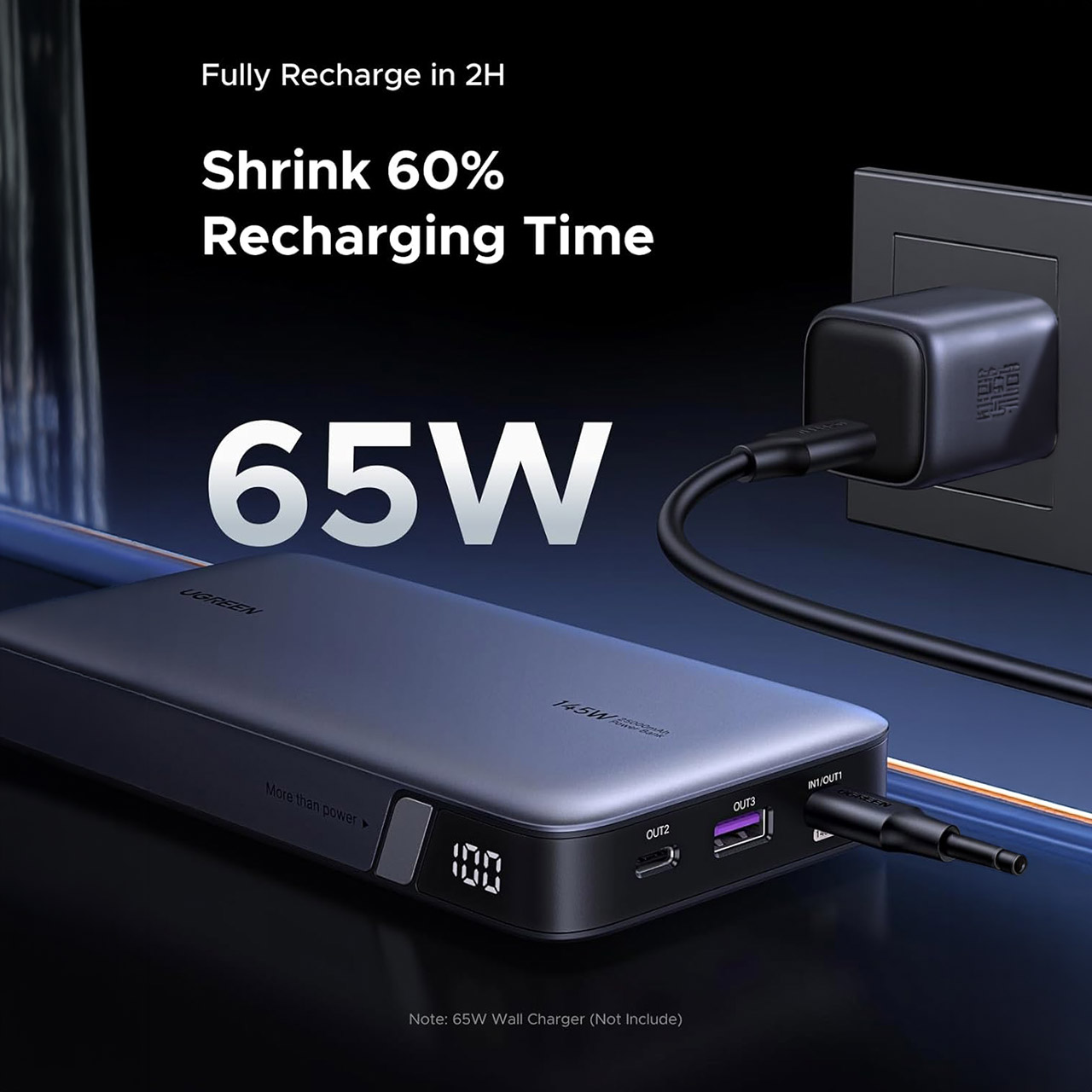 UGREEN 145W 25,000mAh Laptop Power Bank
