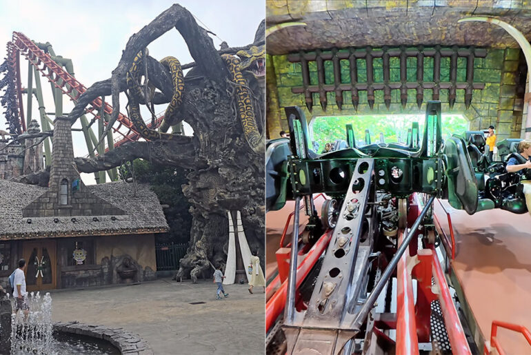 Dinoconda World's Fastest 4D Coaster