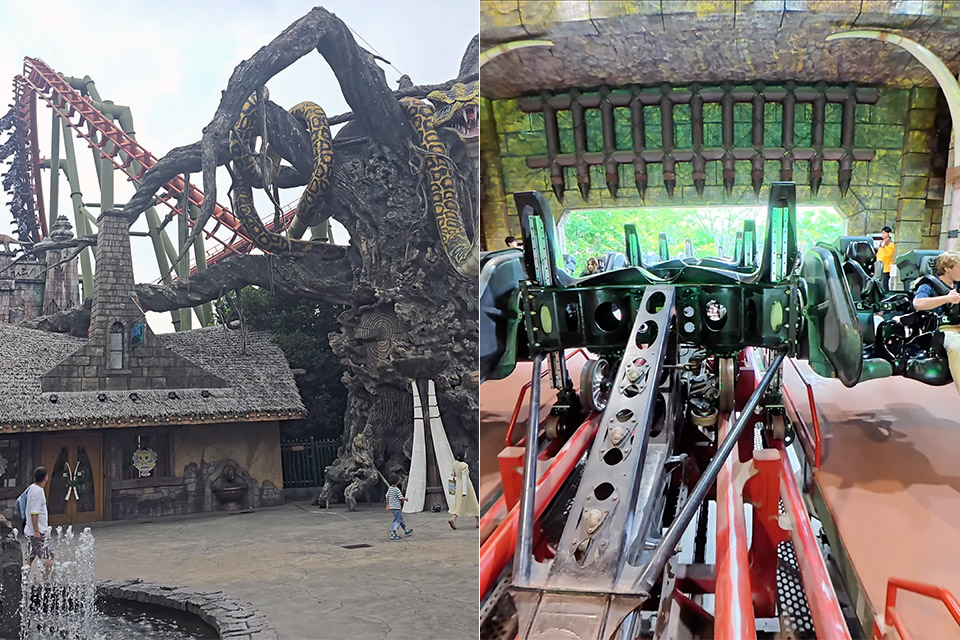 Dinoconda World's Fastest 4D Coaster