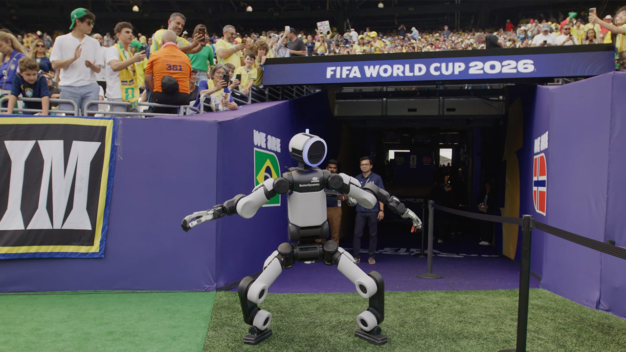 Boston Dynamics Atlas Humanoid Robot 2026 FIFA World Cup