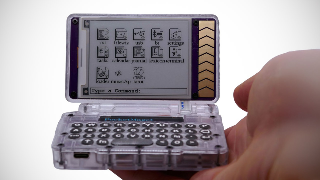 PocketMage PDA E-Ink Screen