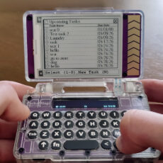 PocketMage PDA E-Ink Screen