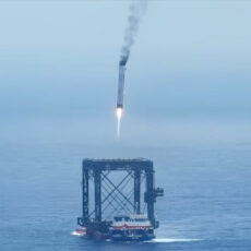 China Catches Reusable Rocket Booster Sea