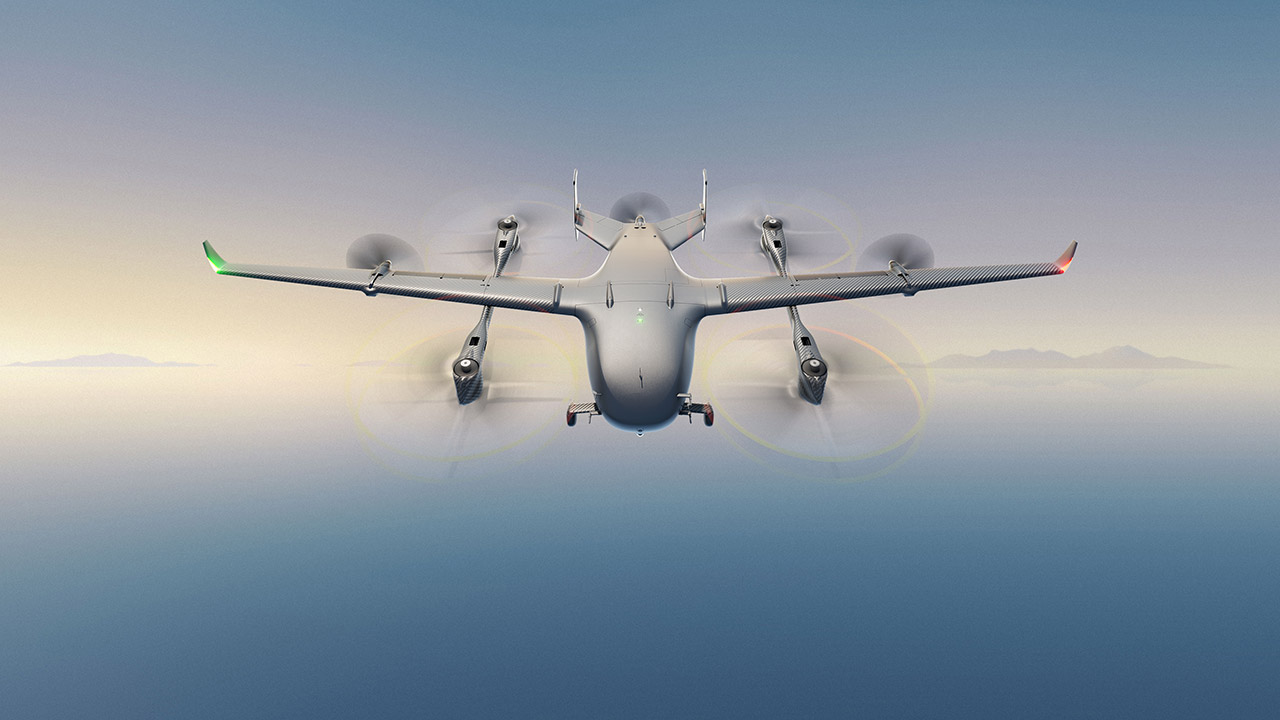 DJI EV50 First Fixed-Wing eVTOL Drone Everest Delivery