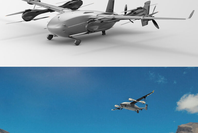 DJI EV50 First Fixed-Wing eVTOL Drone Everest Delivery