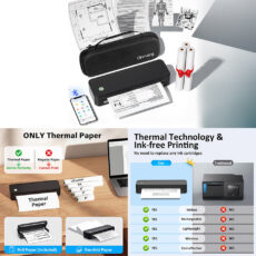 Gloryang PD-A4 Inkless Portable Printer