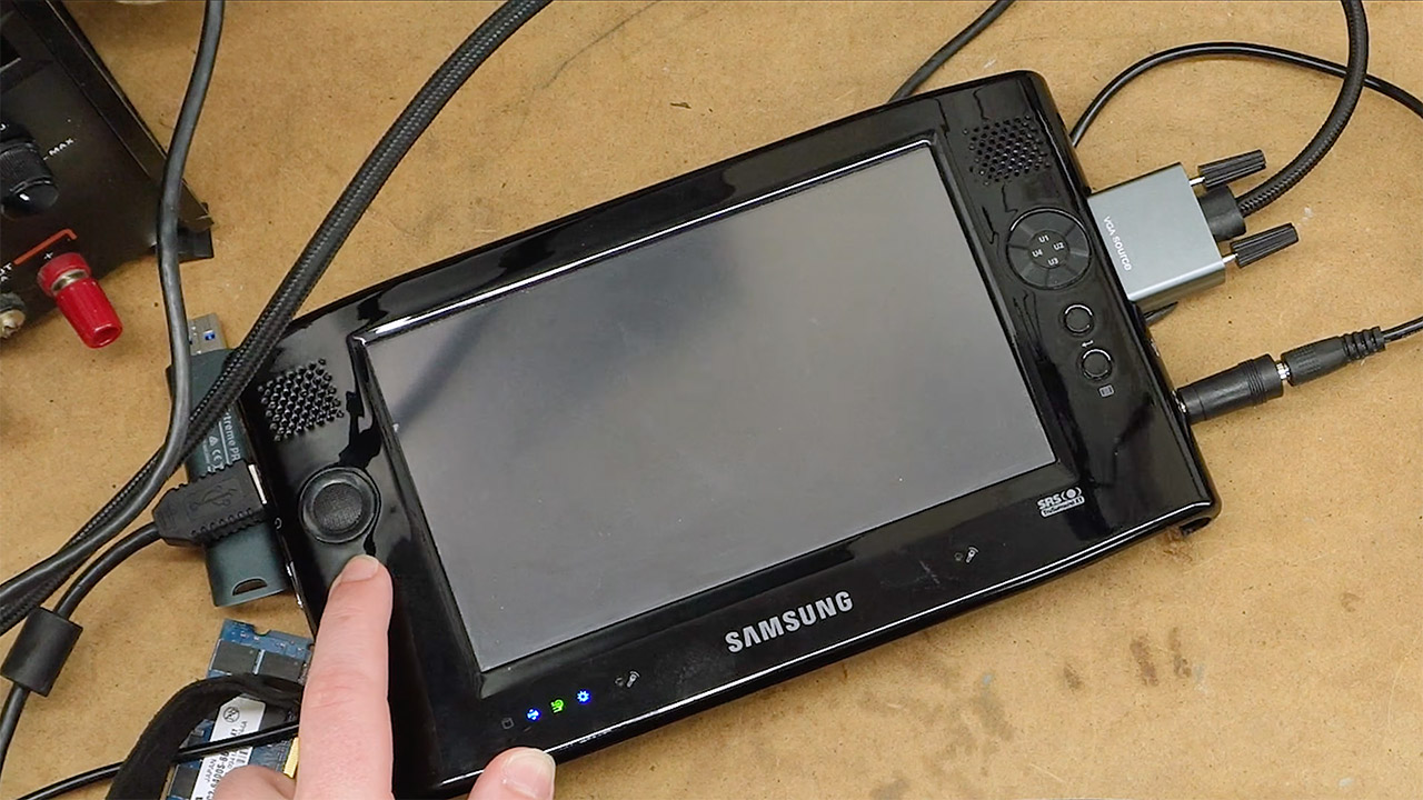 Samsung UMPC Wii U GamePad Mod