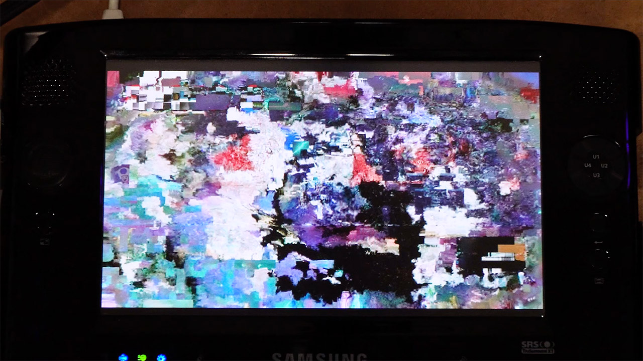 Samsung UMPC Wii U GamePad Mod