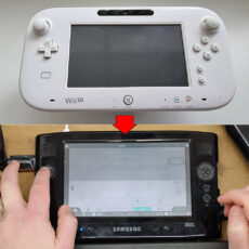 Samsung UMPC Wii U GamePad Mod