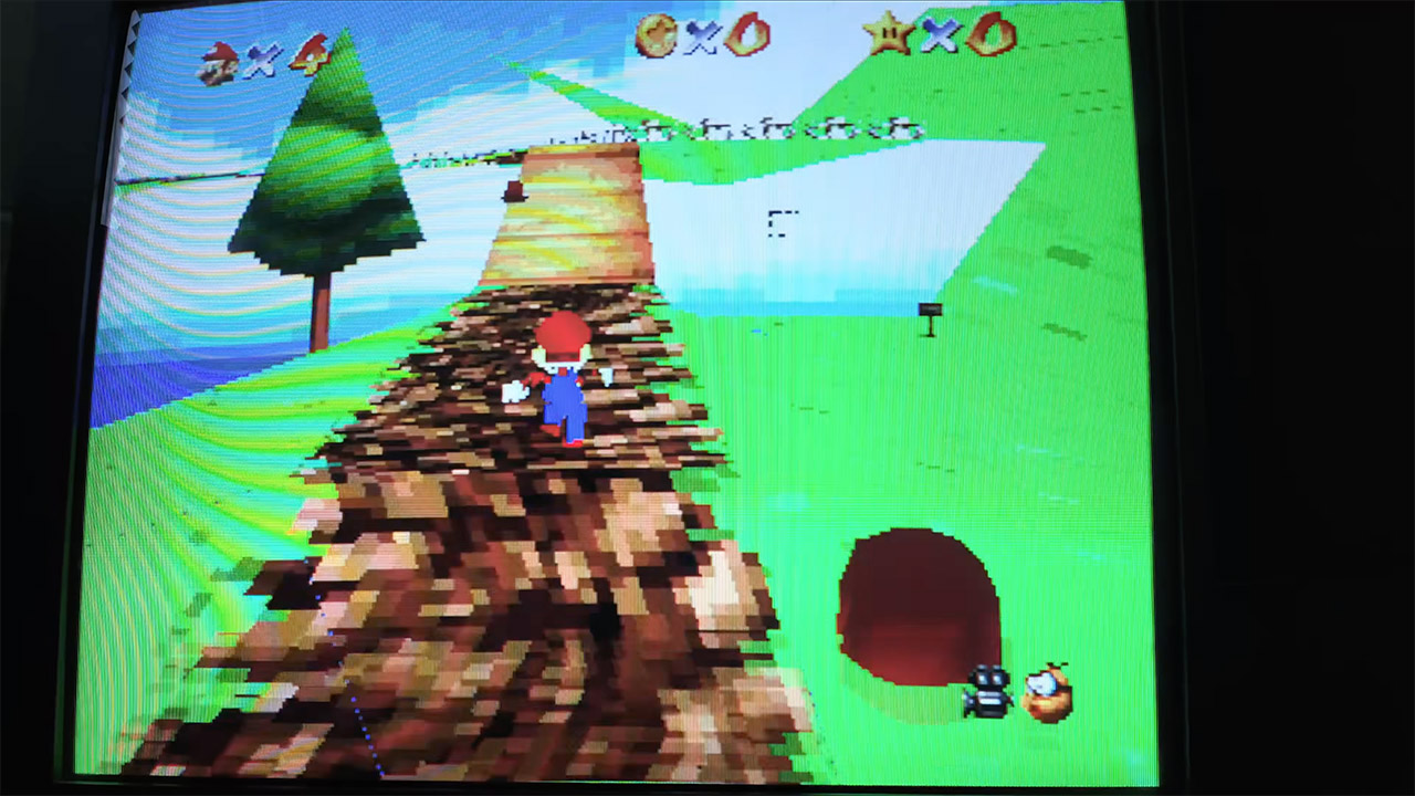 Super Mario 64 PlayStation 1 Port Demake