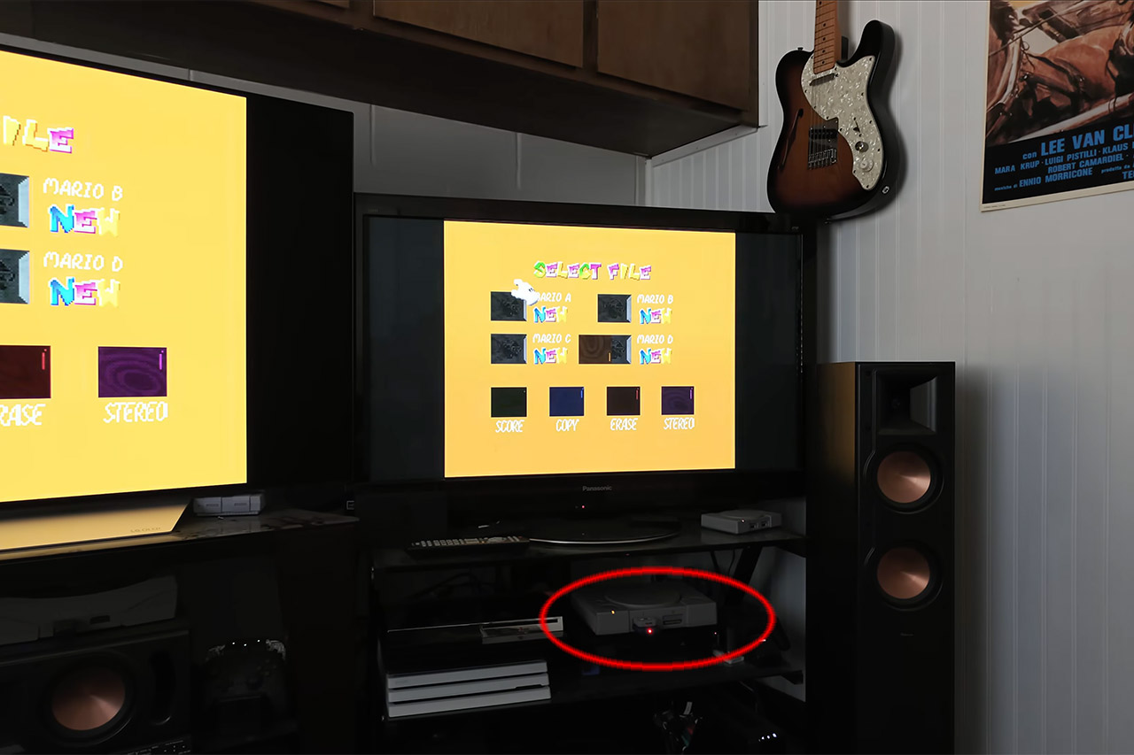 Super Mario 64 PlayStation 1 Port Demake