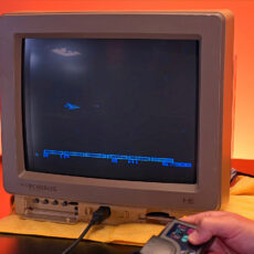 NEC 1988 CRT TV Monitor KD-863G PC Engine