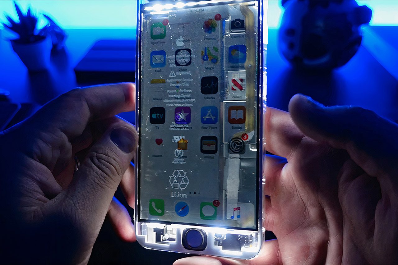 Transparent iPhone 6 Plus Mod