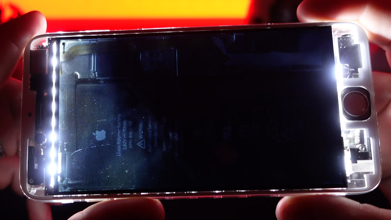Transparent iPhone 6 Plus Mod