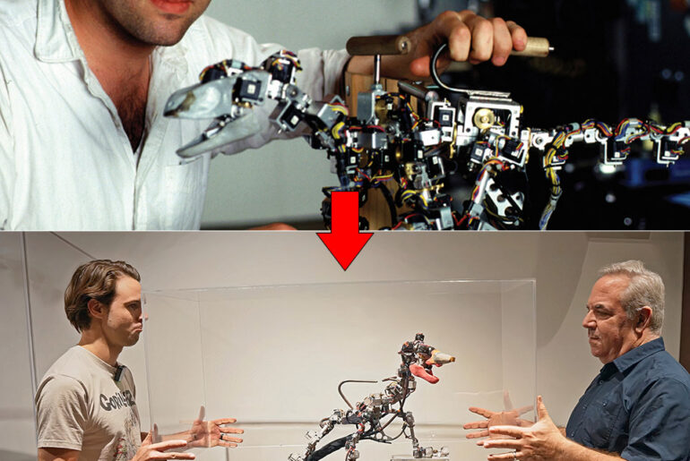 Jurassic Park VFX 90s Dinosaur Input Device