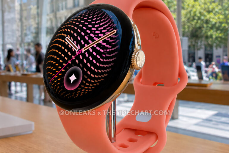 Google Pixel Watch 5 Leak Render